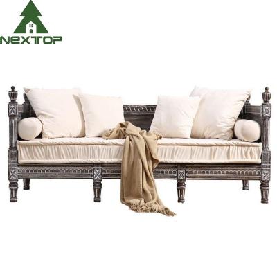 China Custom Hotel Room Furniture European Retro Style Fashion High End Royal Sofa for sale