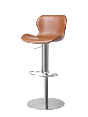 China Hotel Restaurant Lift Swivel Bar Stool Light Luxury Home Bar Club Chairs for sale