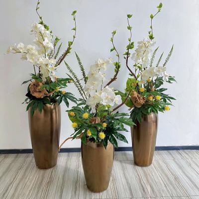 Cina Ground Vase Standing Floor Planter Creates Hotel Commercial Area Standard in vendita