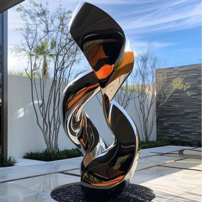 China Custom Modern Metal Art Sculptures For Hotels Project for sale