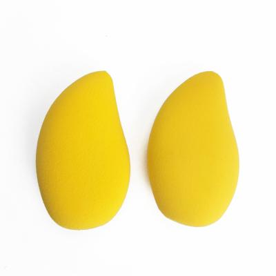 China 2021 Washable Makeup Trends Beauty Fruit Powders Puff Sponge Blender Green Yellow for sale