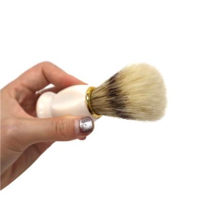 China Wholesale Shaving Brushes 2021 China Manufacturer New Arrival Men's Use Synthetic Shaving Brushs Private Label for sale