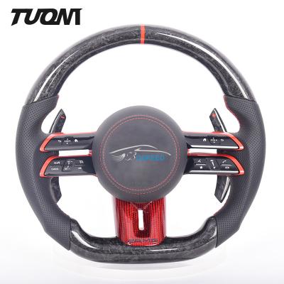 China Dragonfly Style Black Mercedes Benz Steering Wheel S63 AMG Forged Carbon Fiber for sale