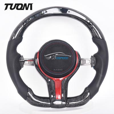 China Led Forged F20 F22 Bmw Carbon Fiber Steering Wheel Flat Bottom for sale