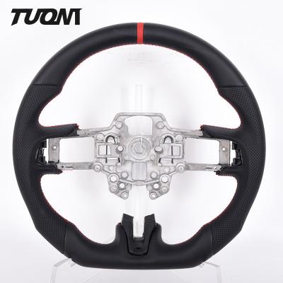 China Smooth Leather Ford Carbon Fiber Steering Wheel GT Ranger ODM for sale