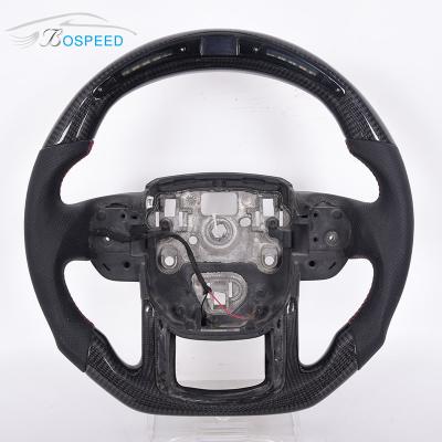 China La ronda de la rueda de Rover Defender Led Display Steering de la tierra del ODM se divierte la puntada blanca en venta