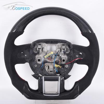 Cina Terra di cuoio nera Rover Steering Wheel Ring Defender 90 di Alcantara smontabile in vendita