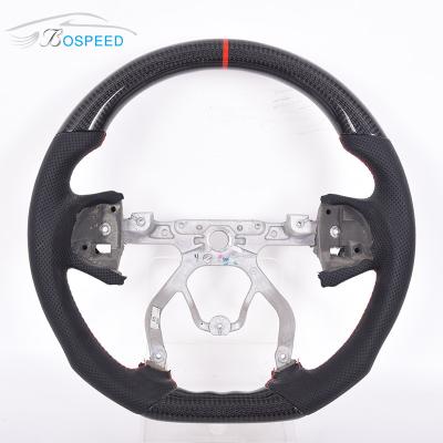 Chine Fibre faite sur commande spéciale Cadillac 35cm de carbone de volant du fond plat CT5 à vendre