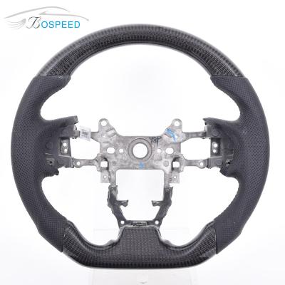 Cina Volante della fibra del carbonio di Honda di modo di CRZ Matte Perforated Leather in vendita