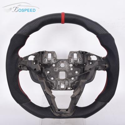 China 350mm Gloss Black Ford Ranger Carbon Steering Wheel Special Custom for sale