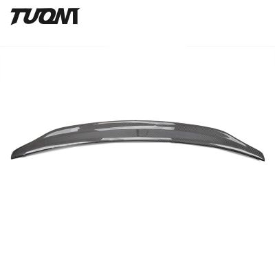 China Single Deck Carbon Fiber Auto Spoiler Rear Trunk Wing Car Spoilers For Audi A3 S3 Sedan for sale