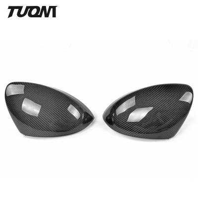 China Casing Cap Carbon Fiber Rearview Mirror Covers VW Beetle CC Eos Passat Jetta Scirocco for sale