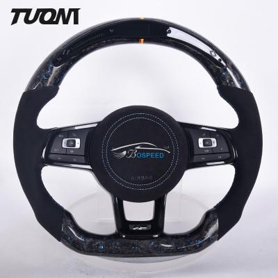 China Standard Size Black Volkswagen Carbon Fiber Wheel Golf Mk7 R R-Line Scirocco for sale