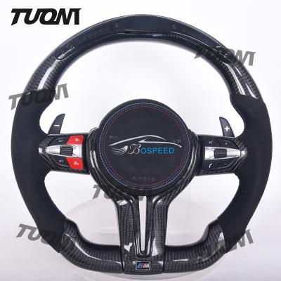 China Complete For BMW F10 F30 Carbon Fiber Steering Wheel Sporty Design for sale