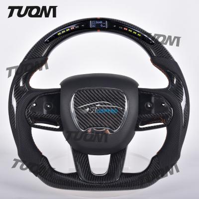 China Custom Carbon Fiber Dodge Steering Wheel For All Popular Models en venta