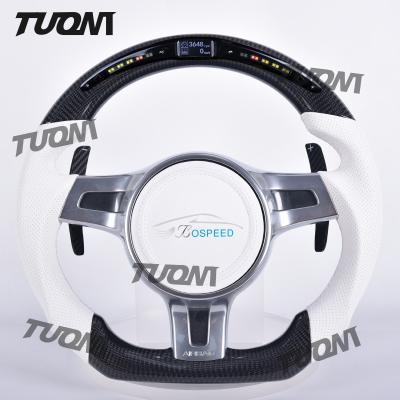 China Custom Carbon Fiber Porsche Steering Wheel - Stylish Ergonomic Design zu verkaufen