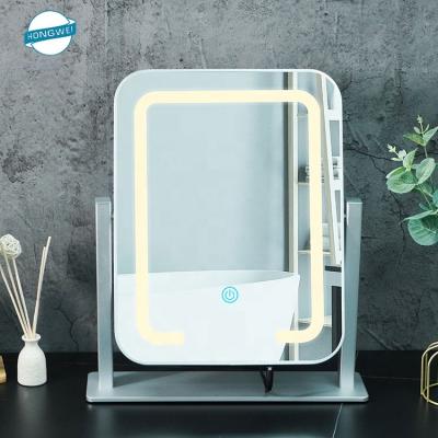 China Bathroom Decoration Smart Touch Screen Virtual Makeup Mirror Touch Screen Cosmetics Electronic Mirror for sale