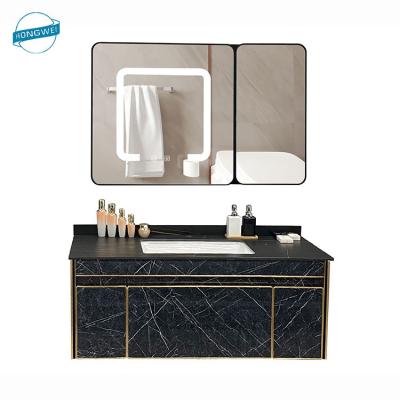 China Waterproof Enlarging Bathroom Mirror Aluminum Anti Fog Medicine Cabinet Led Mirror Cabinet for sale