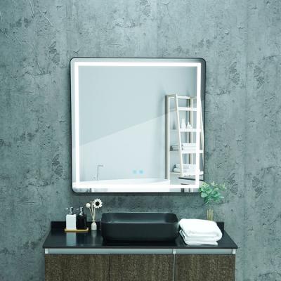 China China Suppliers Bath Mirror Ignition Sensor Wall Mounted Magnifying Led Bathroom Makeup Mirror Cabinet for sale