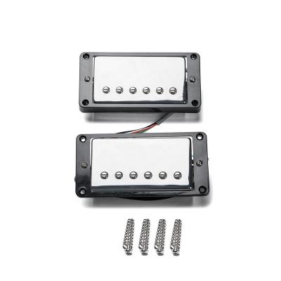 China GUITAR Humbucker High Grade Six String AlNiCo V Guitar Pickups With Dual Cover Coil Humbucker Pickup for sale