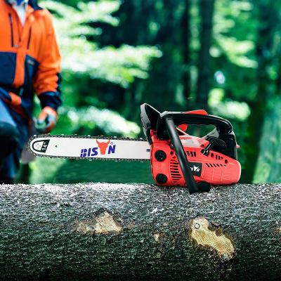 China 2-Stroke Top handle chain saw 2 stroke 10inch 12inch 900W 2500 mini small 25.4cc motosega chainsaw for tree cutting for sale