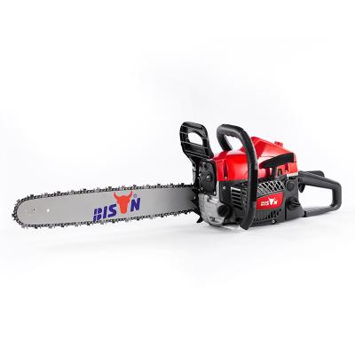 China 2-Stroke BISON China gasoline chainsaw sharpener gas powered chain saw big gasoline wood cutting tree cutter for sale