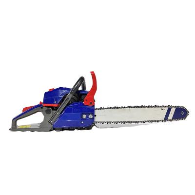 China 2-Stroke High quality  20''/22''/24'' chain saw machine motosierra petrol gasoline 52cc 56.5 cc engine chainsaw for sale