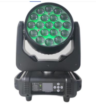 China 19Pcs concert buzz etc. Bar Club Wedding Event 19x15w RGBW Beam Light Eye Led 19Pcs Moving Head Stage Lights for sale