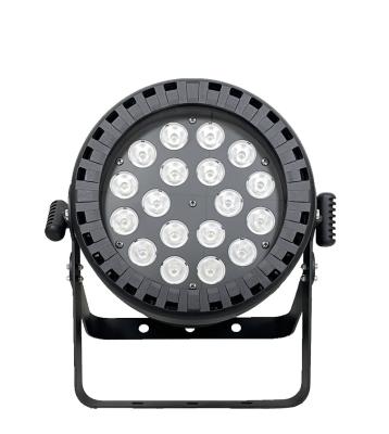 China Outdoor Waterproof Hotel RGBW 4in1 18pcs15w LED Par Can Light For Event Concert Park Stage Light for sale