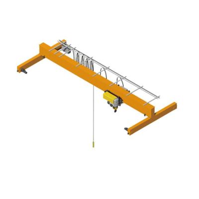 China Widely Used Bridge Crane Easy Operate Europe Standard Single Girder Overhead Bridge Crane for sale