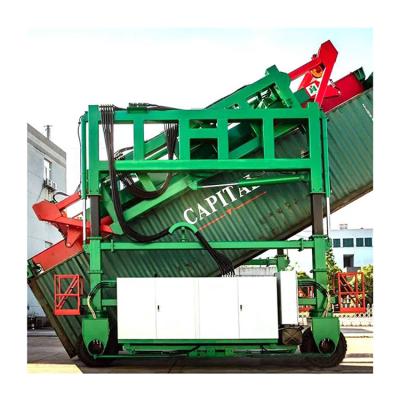 China Gantry Crane Rubber Tire Mobile 40 Ton Tilt Container Truck Gantry Crane for sale