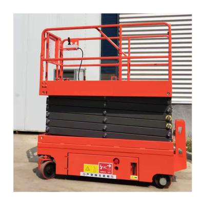 China Hotels 18m Electric Motor Hydraulic Aerial Platforms Scissor Lift Equipment for sale