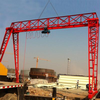 China Single Girder Gantry Crane Crane High Quality Single Girder Gantry Crane Good Service Capacity 5t for sale