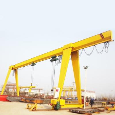 China Gantry Crane Factory Supply MH Type 10 Ton Structural Single Girder Gantry Crane With Hook for sale