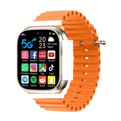 China Wifi Newest Dual Camera 4G Sim Card S8 Ultra Smart Watch With Wifi GPS PK DW88 DW89 Ultra 4G Ultra Watch for sale