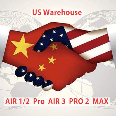 China Sustainable US Warehouse ANC TWS Earphone Earbuds Gen2 Pro Earphone Max Headphone With Logo And Original Package for sale