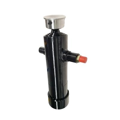 China Dump Truck Hydraulic Jack 4 Stage 5 Stage Hydraulic Cylinder Telescopic Front Upper Sleeve Lifting Cylinder for sale