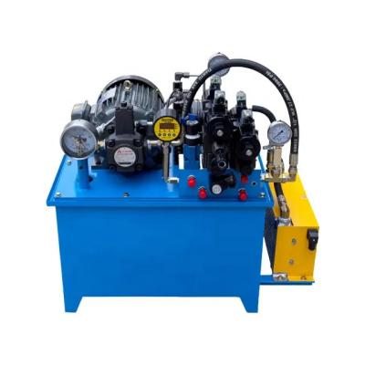 China High quality aluminum alloy steel /stainless /carbon steel hydraulic power station12V/24V/220V/380V/440V/red cooper customized hydraulic power unit for sale