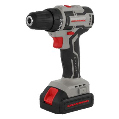 China GRANDFAR GSR mini electric hand rechargeable battery power tools drills or cordless screwdriver 2 in 1 2ah for sale