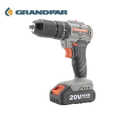 China GRANDFAR mini taladro electric hand rechargeable battery power impact tools cordless drills 2.0AH screwdriver for sale