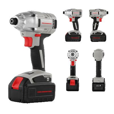 China GRANDFAR professional manufacture of 300Nm 2800RPM oh red and black rechargeable screwdriver 4.0 cordless electric screwdriver for sale