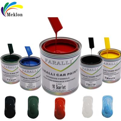 China Red Car Paint Presents Bright For Auto Repair Fast Drying Time of Only 30 Minutes for sale