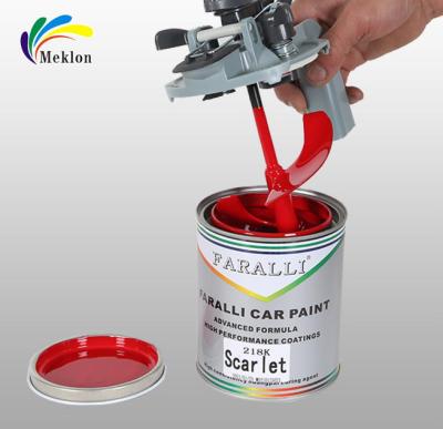 China Car Paint Color Matching Paint Lid For Automotive Paint Cover Color Mixing for sale