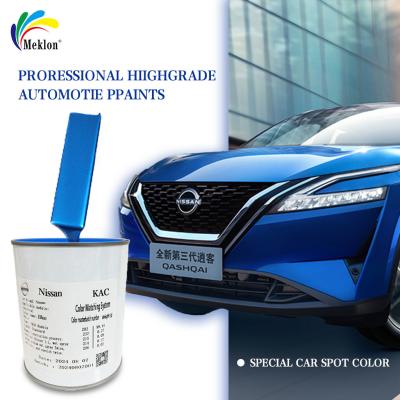 China Nissan Ready Mixed Car Paint Interstellar Blue KAC Code Auto Paint for sale