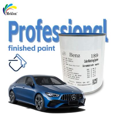 China Benz 189 Black Blue Pearl Ready Mix Car Paint Wholesale for sale