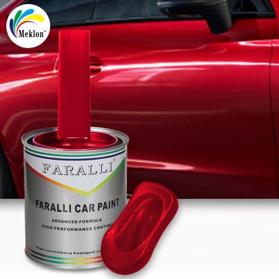 China SGS Harmless Red Pearl Automotive Paint , Weatherproof Pearlescent Car Spray Paint for sale