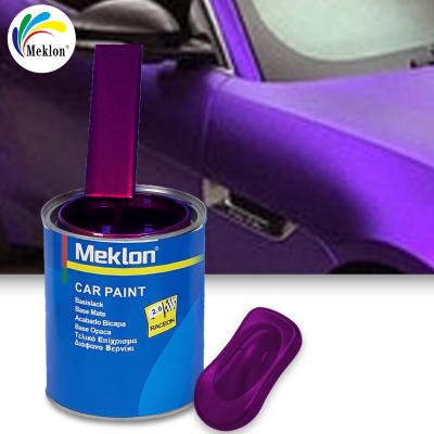 China Meklon 1K Refinish Auto Paint Top Coat Acrylic Solid Colors Automotive Paint for sale