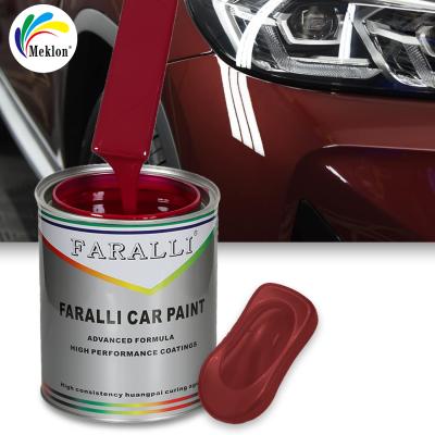 China Automotive Paint Wholesale Red High Performance Automotive Auto Refinish Repair Coating Car PaintCooper Powder Car Paint Drying Time 2-3 Hours for sale