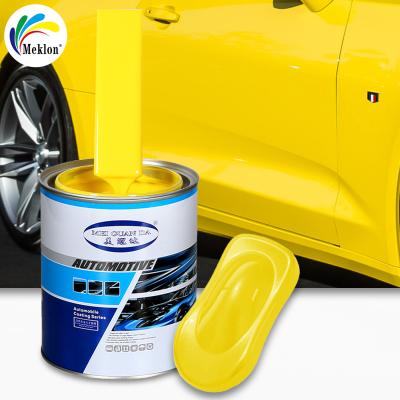 China Professional Wholesale Automotive Paint Yellow Car Auto Spray Ceramic Paint Car Auto Body Paint zu verkaufen