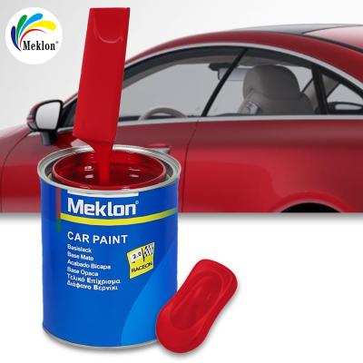 China High Solid High Gloss Acrylic 1K Red Car Refinish Paint Automotive Clear Varnish Coating Clearcoat for Cars for sale